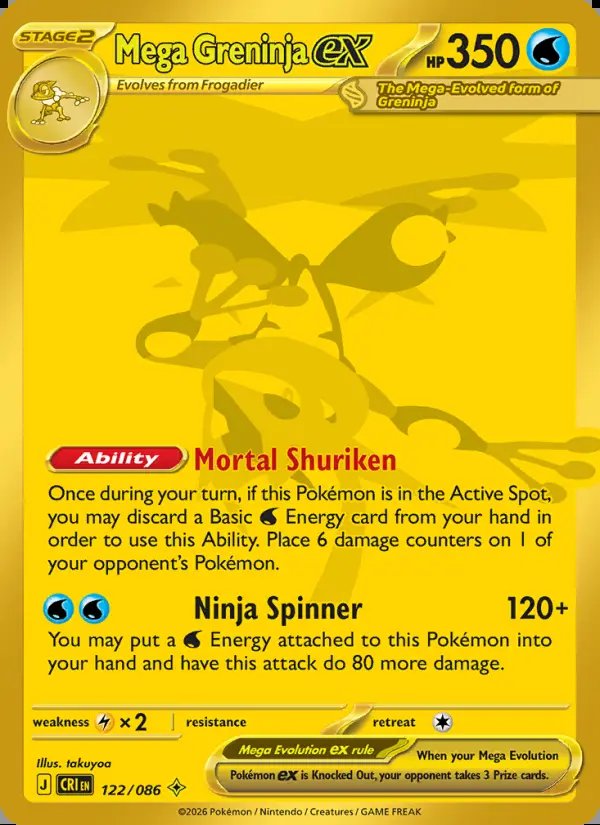 Mega Greninja ex