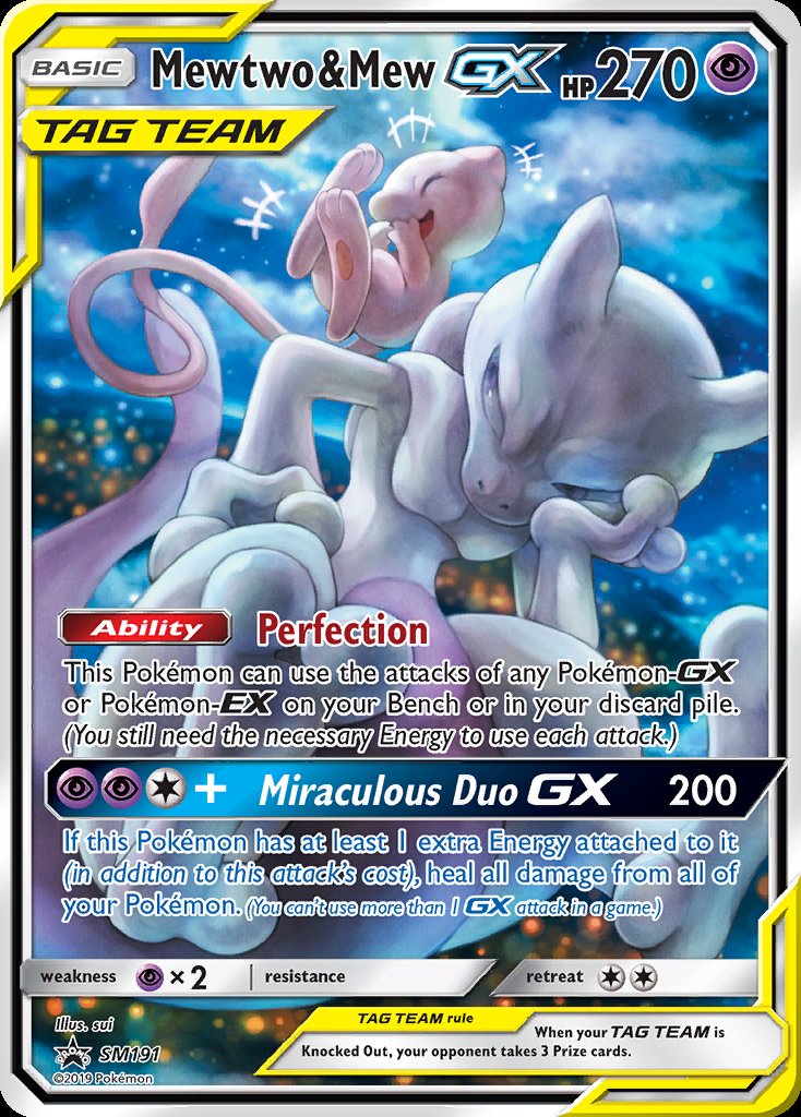 Mewtwo & Mew GX