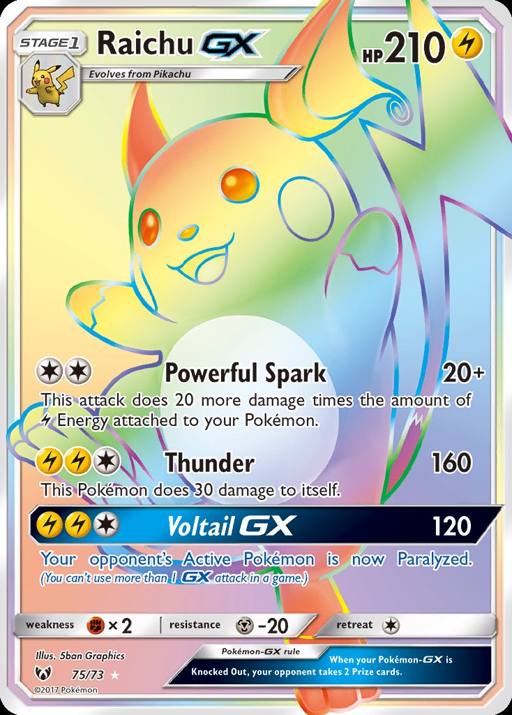 Raichu GX