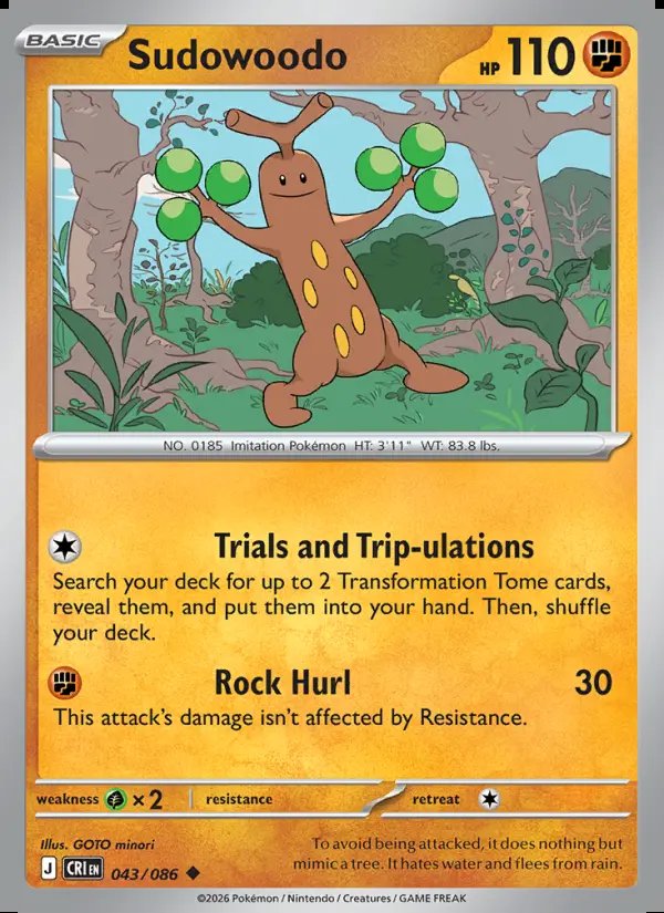 Sudowoodo