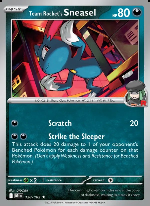 Team Rocket's Sneasel