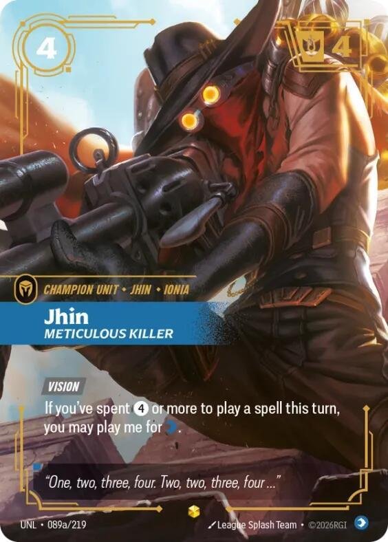 Jhin, Meticulous Killer (Alternate Art)