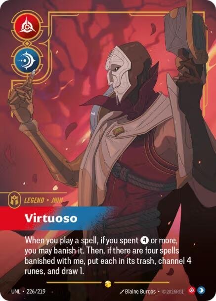 Jhin, Virtuoso (Overnumbered)