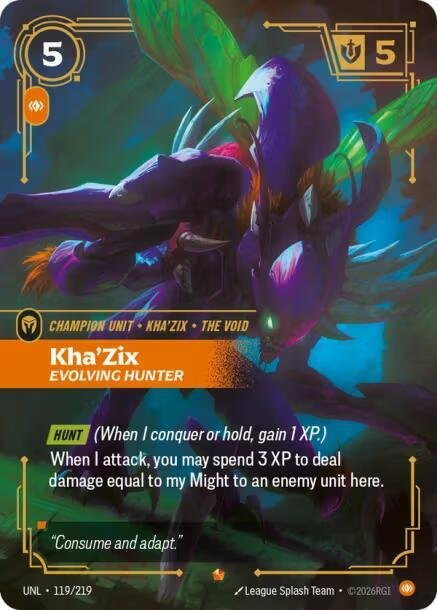 Kha'Zix, Evolving Hunter