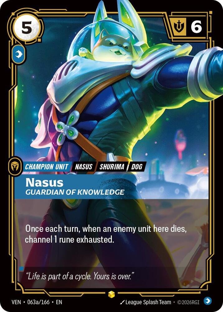 Nasus, Guardian of Knowledge (Alternate Art)