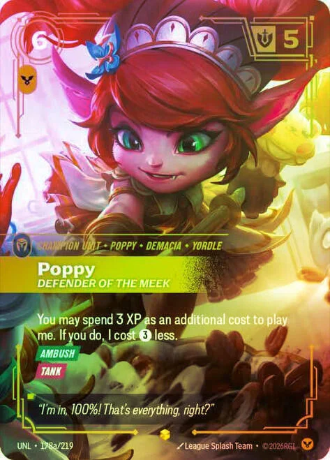 Poppy, Defender of the Meek (Alternate Art)