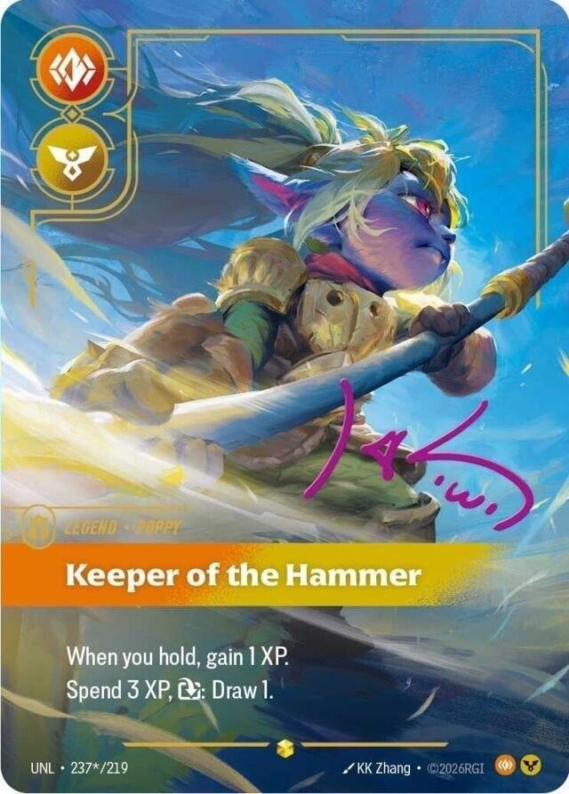 Poppy, Keeper of the Hammer (Signature)