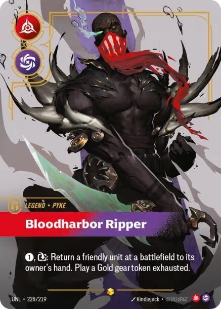 Pyke, Bloodharbor Ripper (Overnumbered)