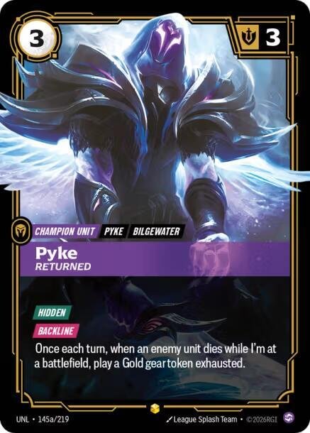Pyke, Returned (Alternate Art)