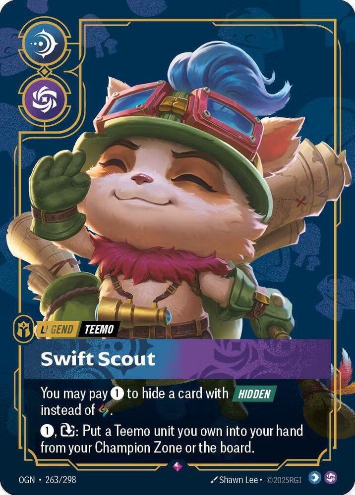 Teemo, Swift Scout (Metal) (Best Of)
