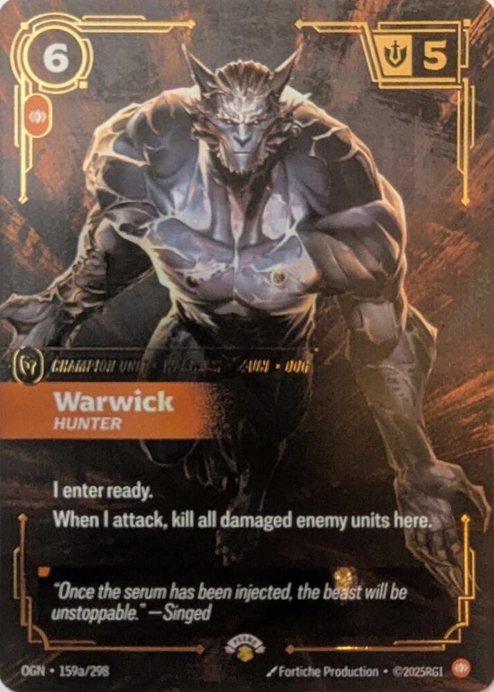 Warwick, Hunter