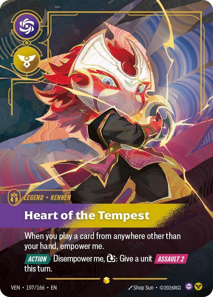 Kennen, Heart of the Tempest (Overnumbered)