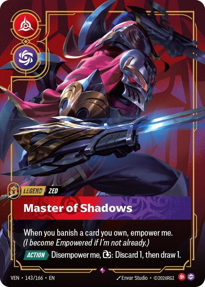 Zed, Master of Shadows