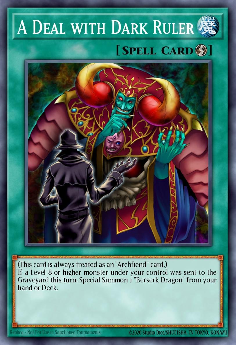 A Deal with Dark Ruler