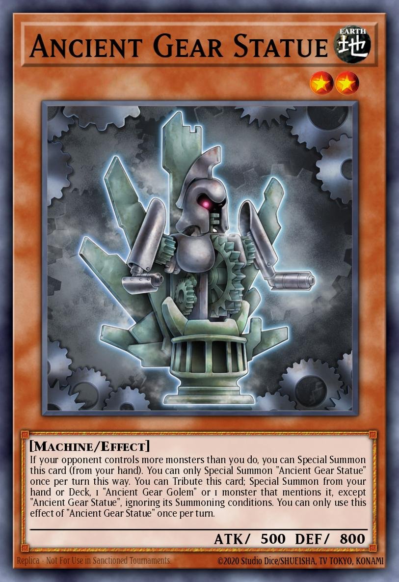 Ancient Gear Statue