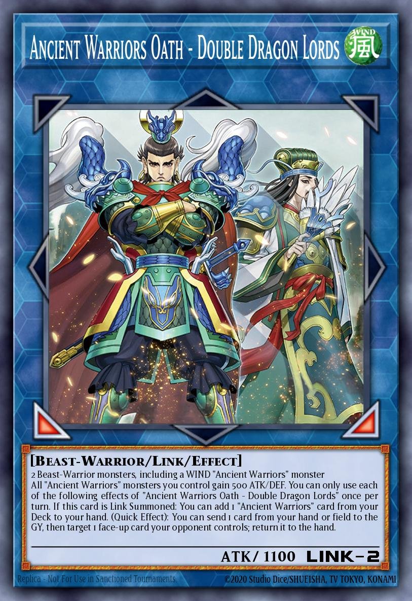 Ancient Warriors Oath - Double Dragon Lords