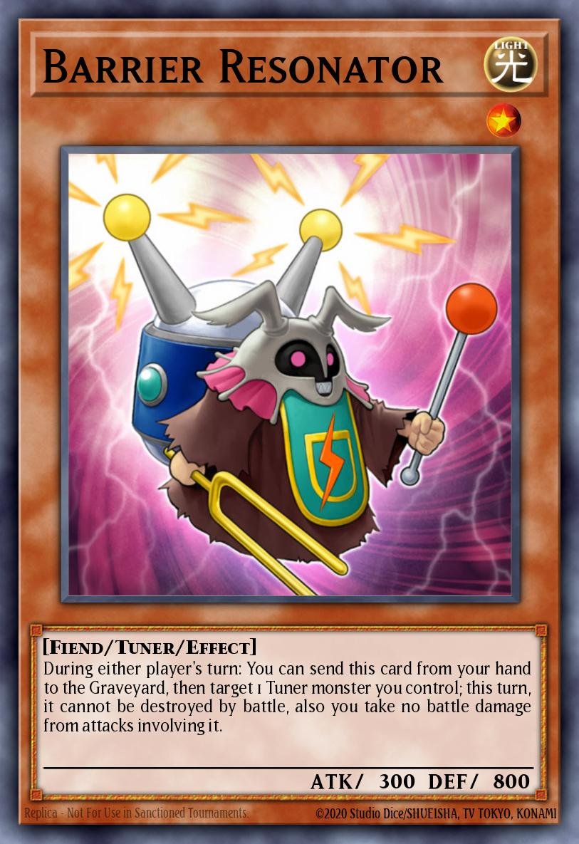 Barrier Resonator