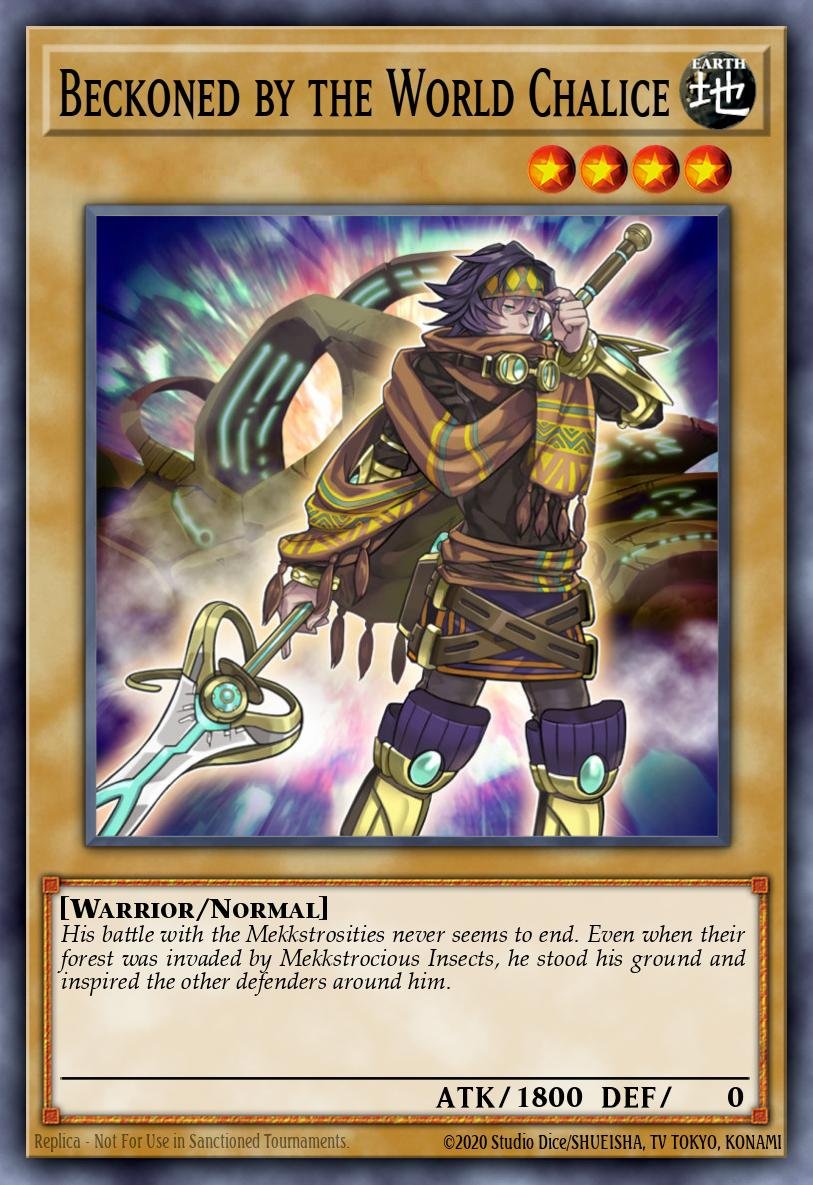 Beckoned by the World Chalice