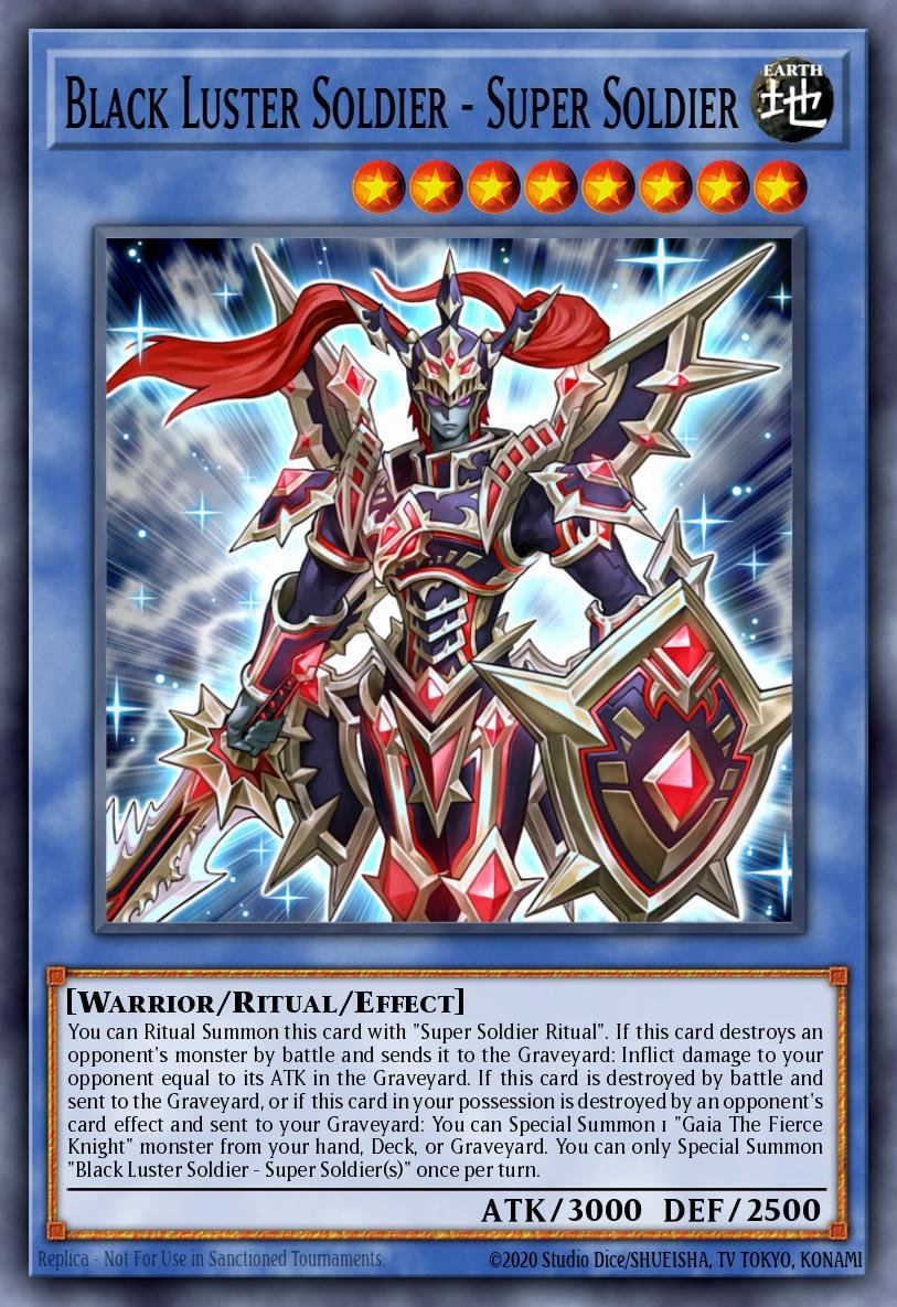 Black Luster Soldier - Super Soldier