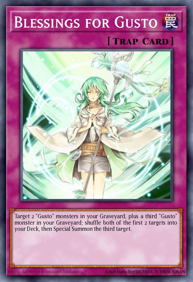Blessings for Gusto