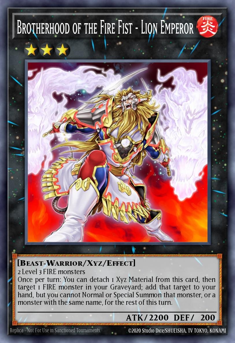 Brotherhood of the Fire Fist - Lion Emperor