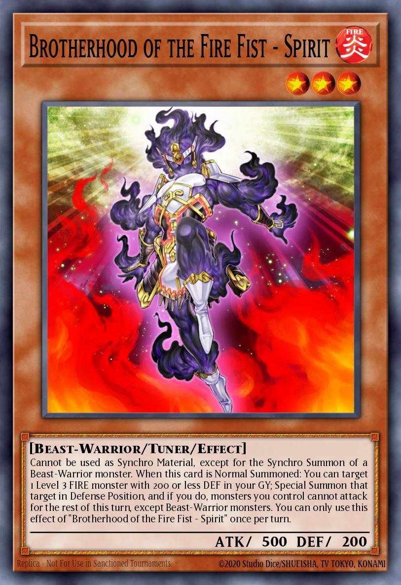 Brotherhood of the Fire Fist - Spirit