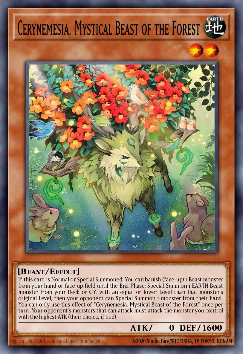 Cerynemesia, Mystical Beast of the Forest