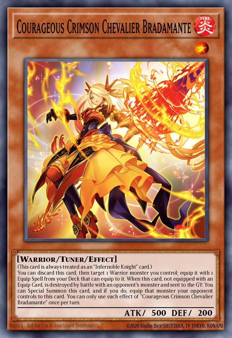 Courageous Crimson Chevalier Bradamante