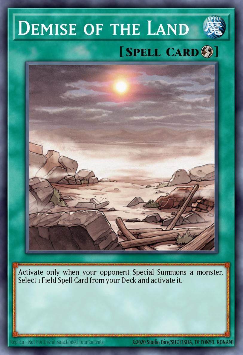 Demise of the Land