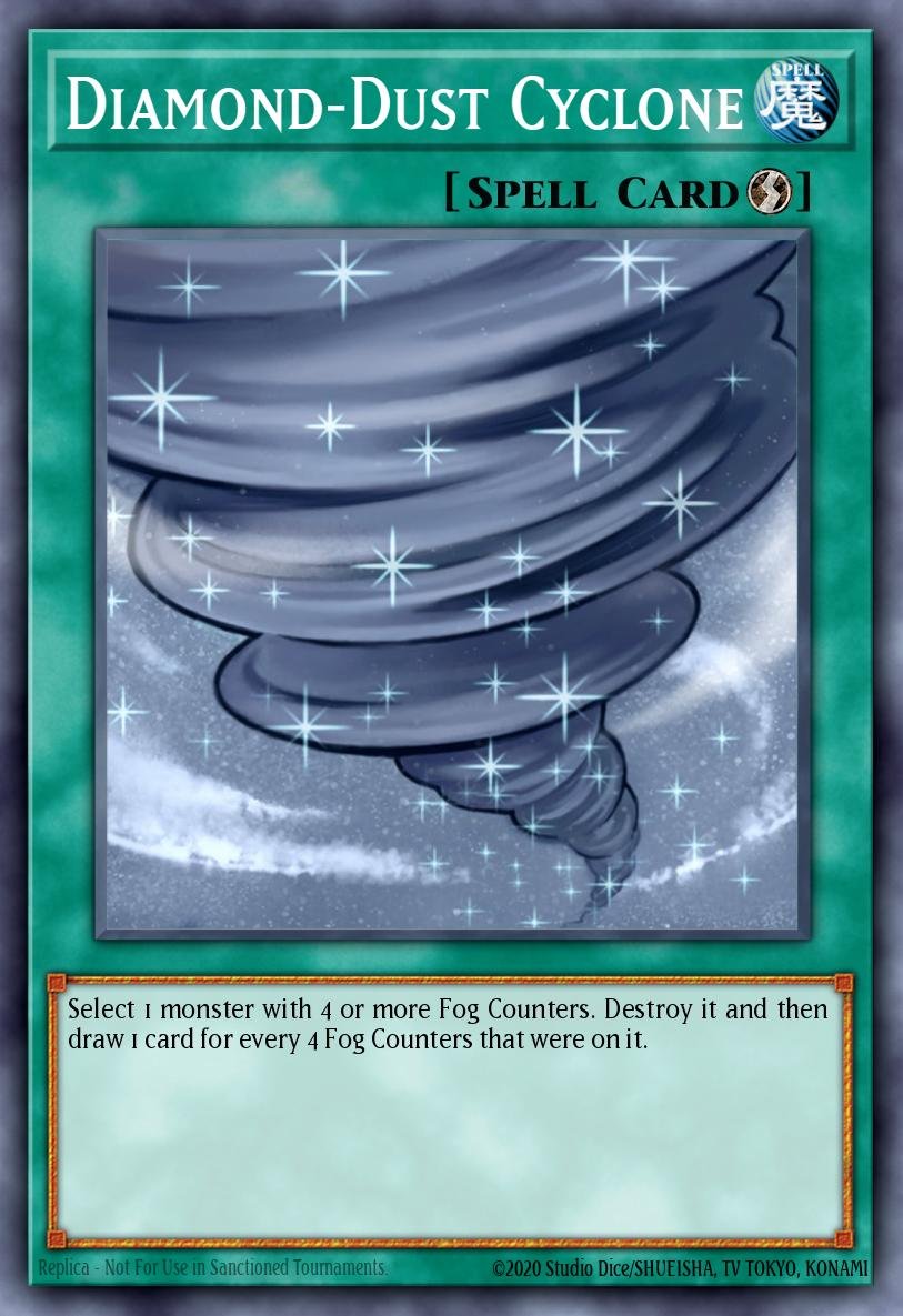 Diamond-Dust Cyclone