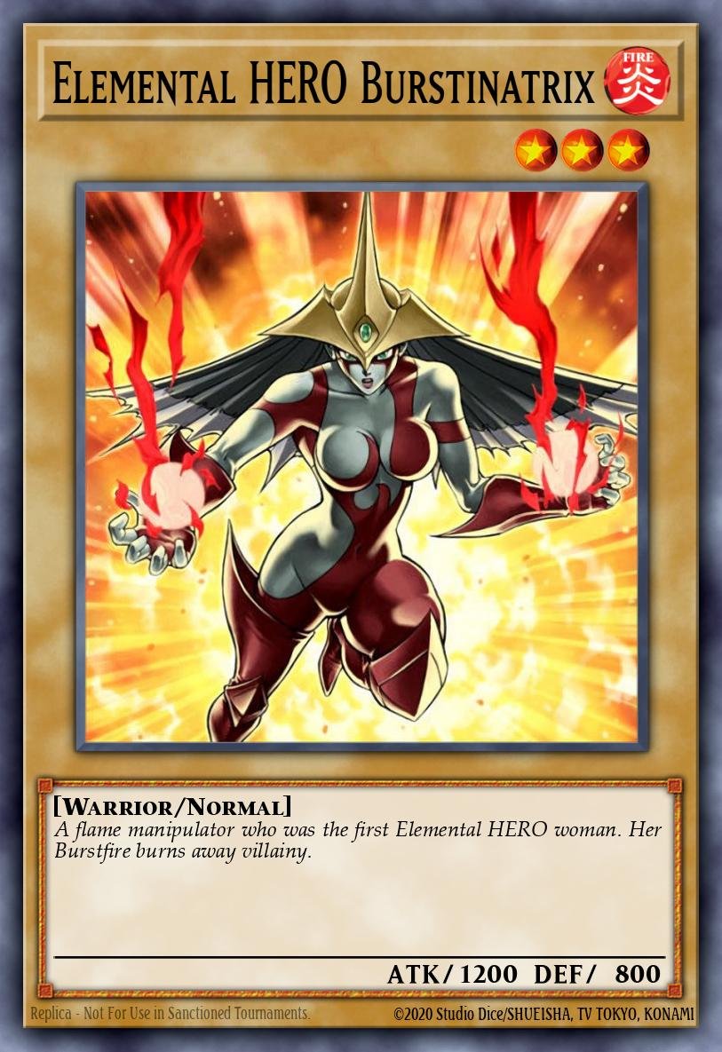 Elemental HERO Burstinatrix
