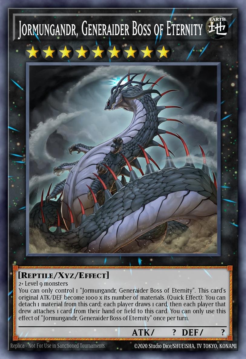 Jormungandr, Generaider Boss of Eternity