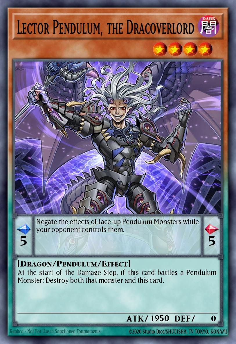 Lector Pendulum, the Dracoverlord