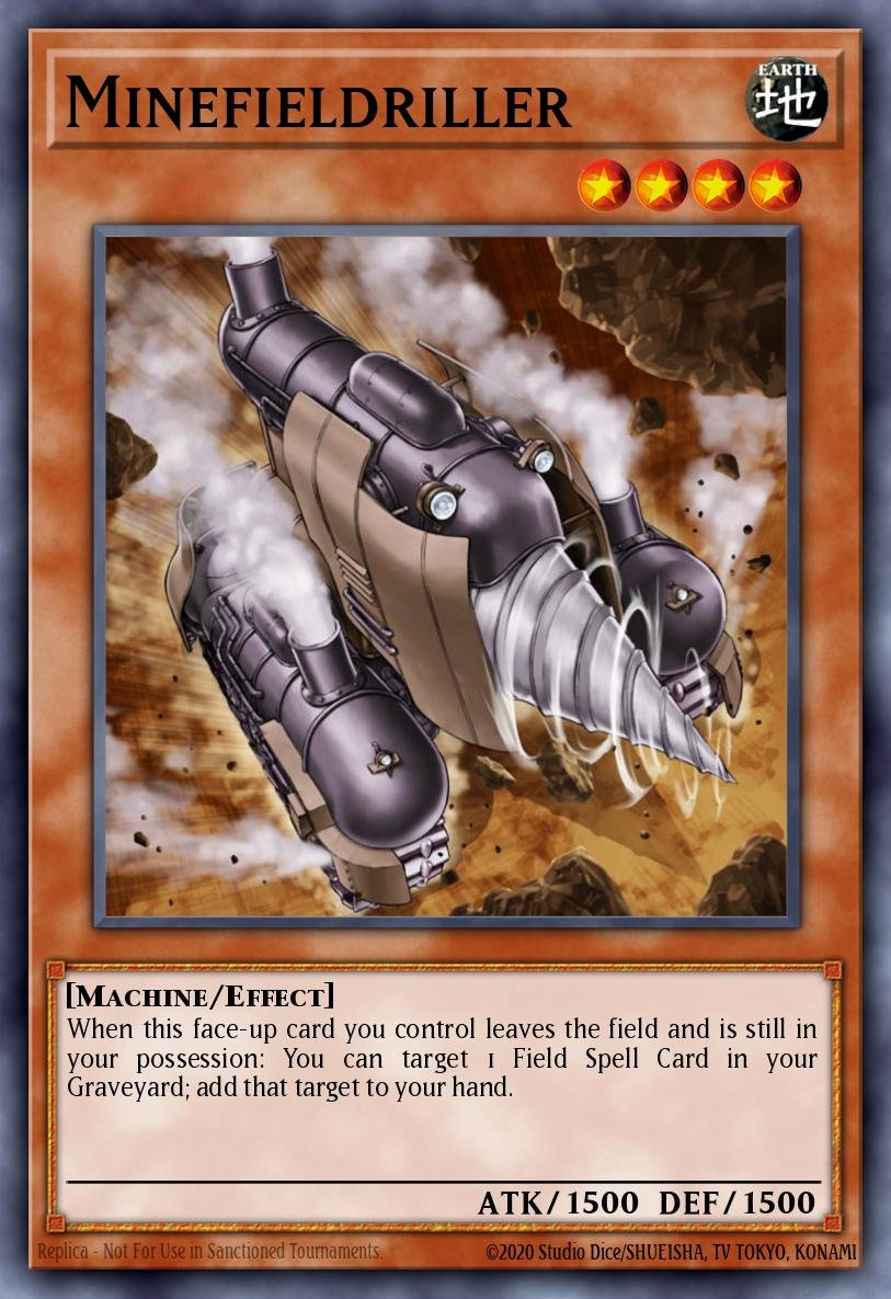 Minefieldriller