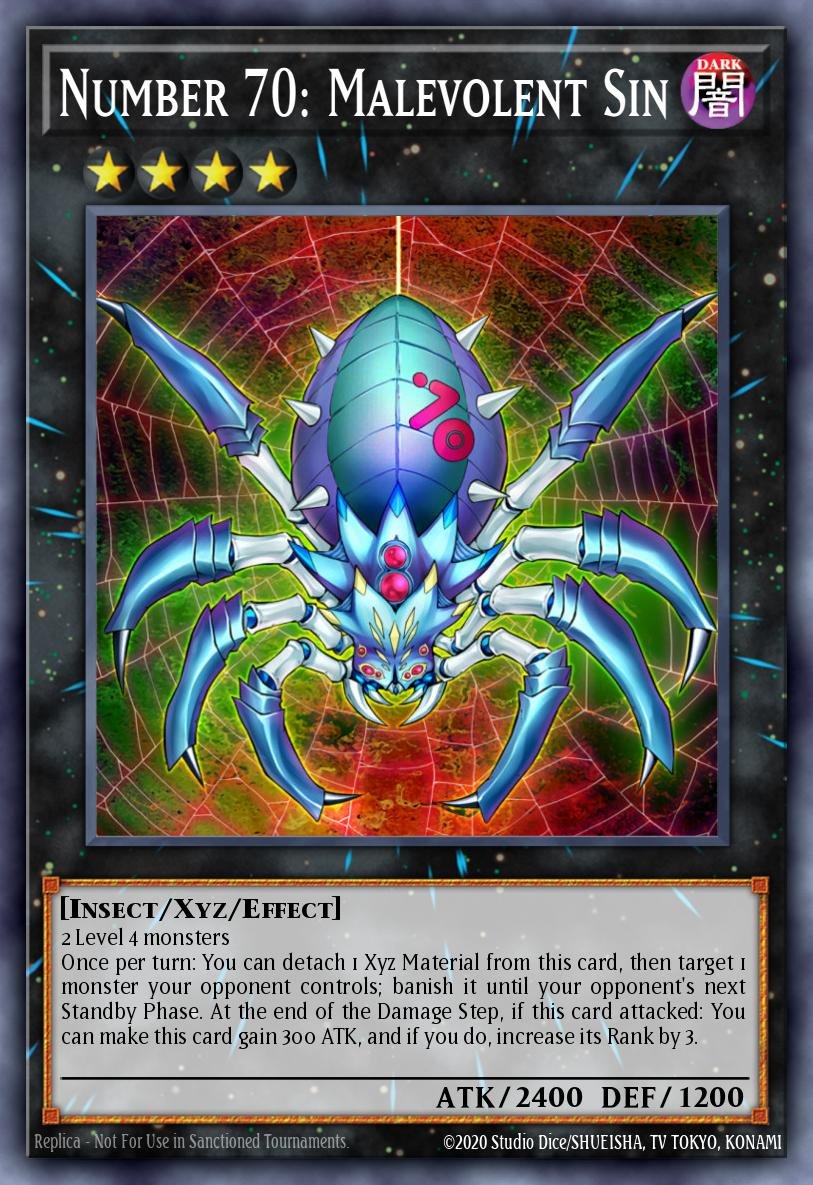 Number 70: Malevolent Sin
