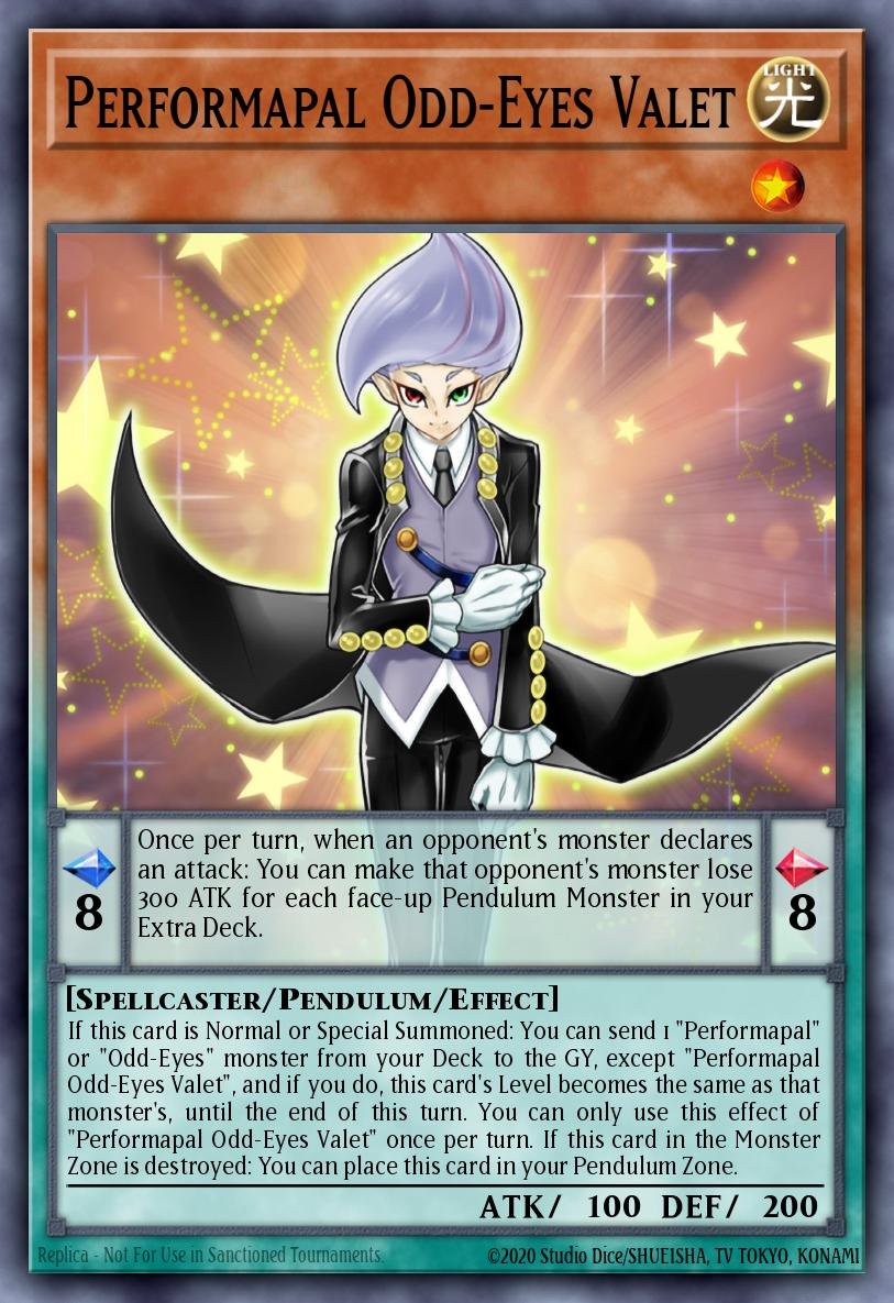 Performapal Odd-Eyes Valet