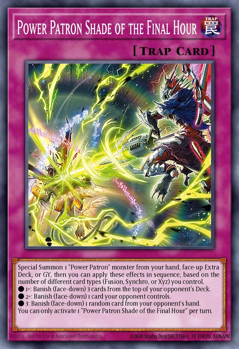 Power Patron Shade of the Final Hour