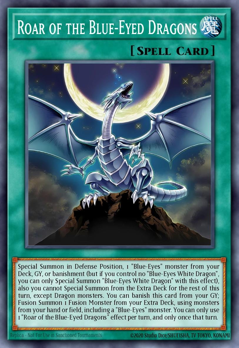 Roar of the Blue-Eyed Dragons