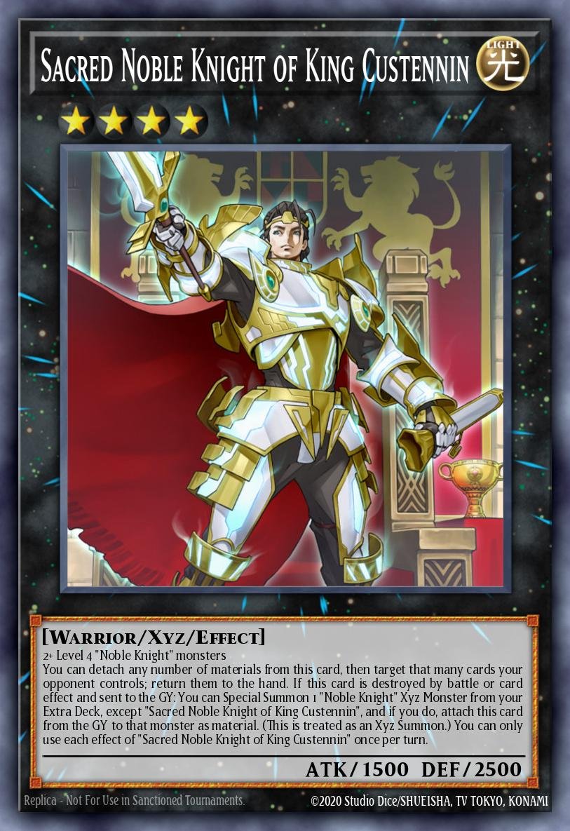 Sacred Noble Knight of King Custennin