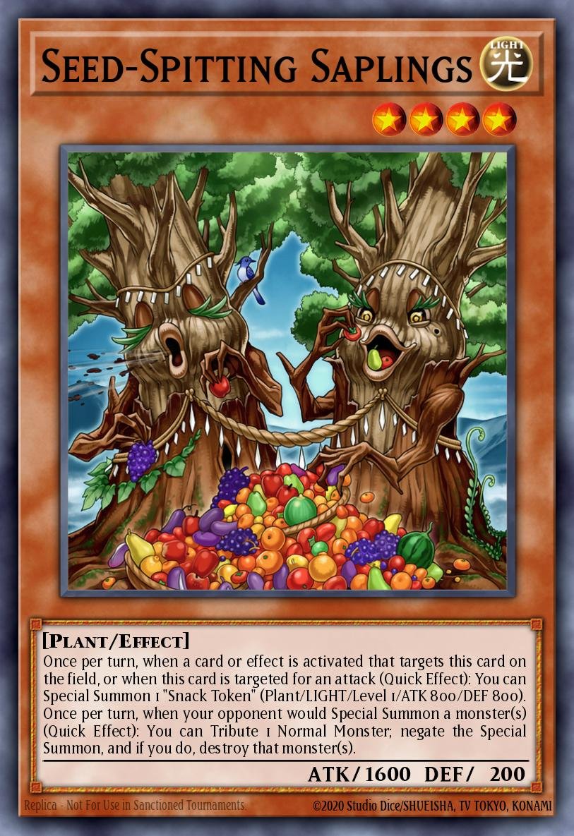 Seed-Spitting Saplings