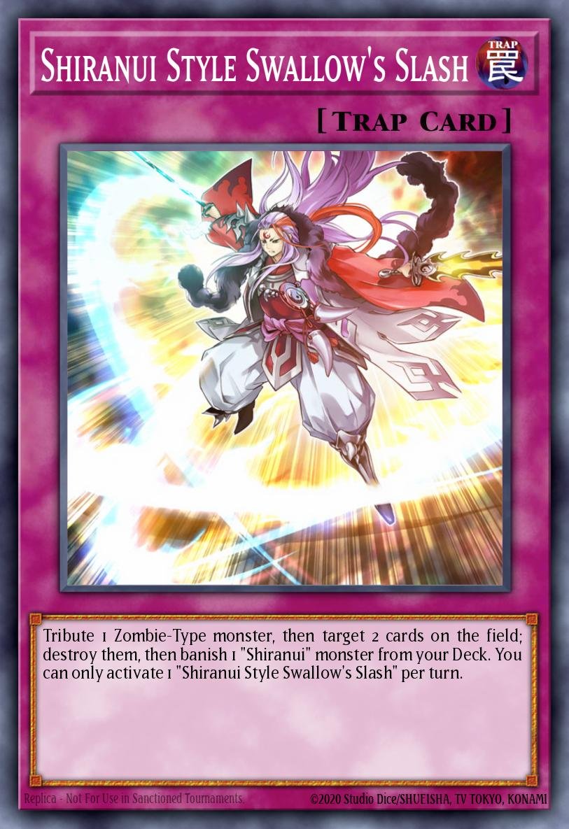 Shiranui Style Swallow's Slash