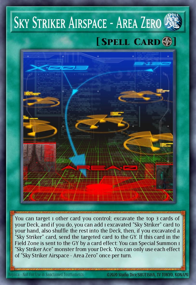 Sky Striker Airspace - Area Zero