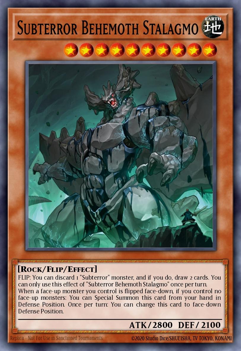 Subterror Behemoth Stalagmo