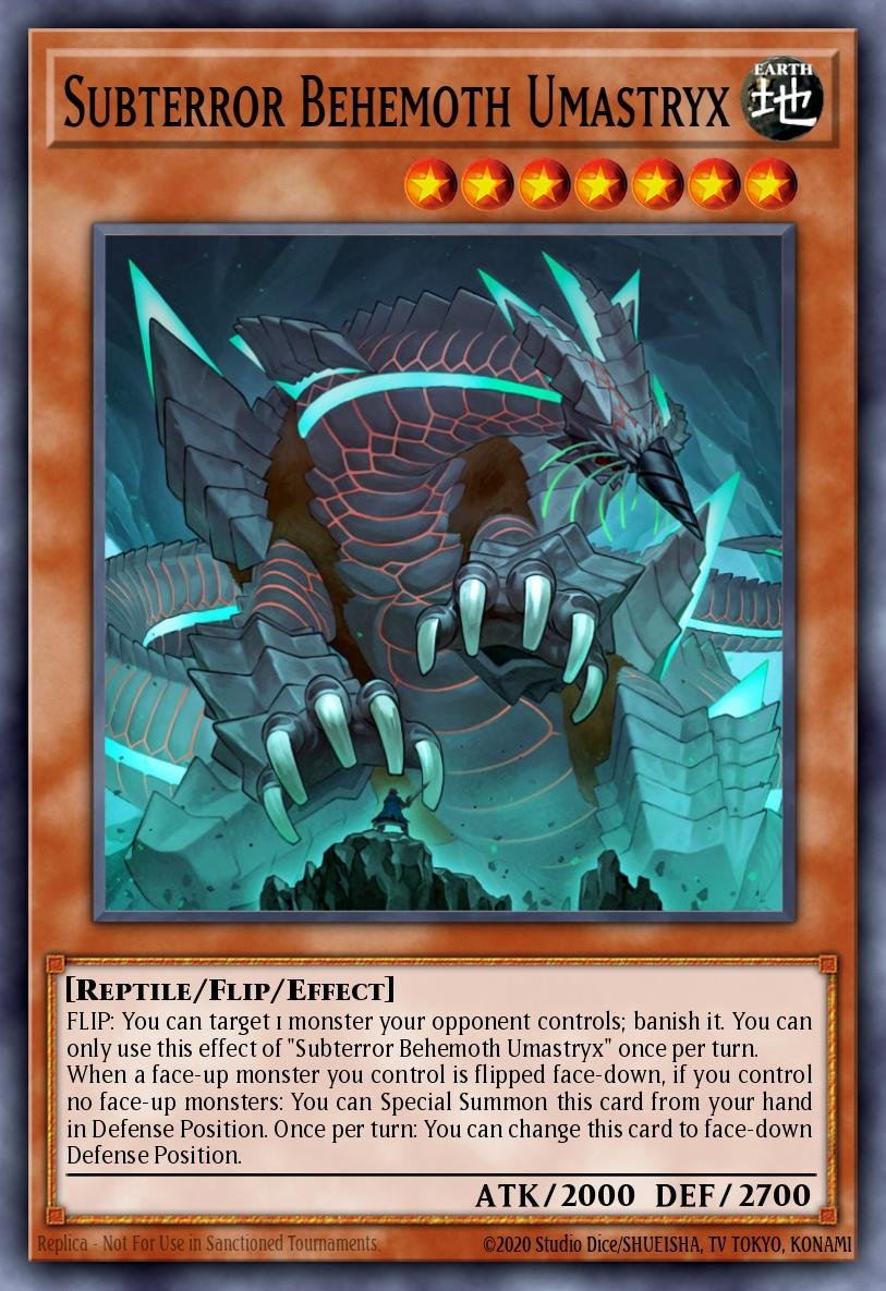 Subterror Behemoth Umastryx