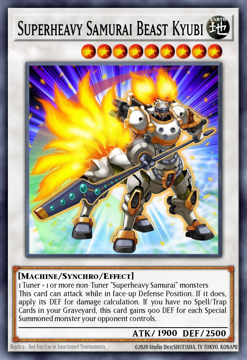 Superheavy Samurai Beast Kyubi
