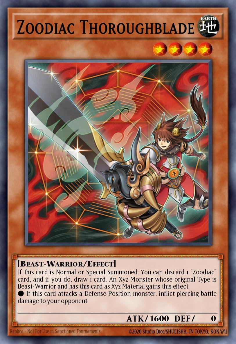 Zoodiac Thoroughblade