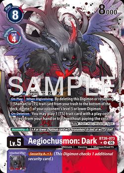 Aegiochusmon: Dark