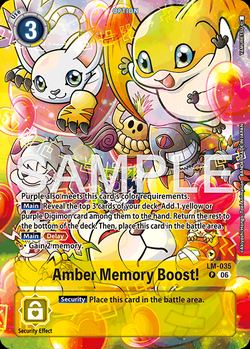 Amber Memory Boost!