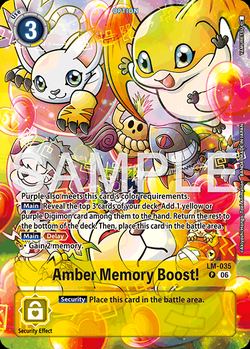 Amber Memory Boost!