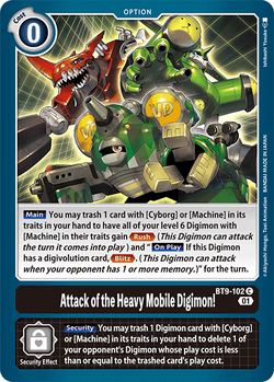 
                        Attack of the Heavy Mobile Digimon!
                      